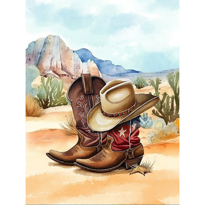 Boots - Full Round Drill Diamond Painting 30*40CM
