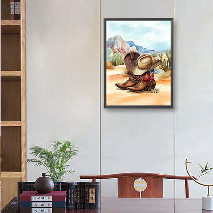 Boots - Full Round Drill Diamond Painting 30*40CM