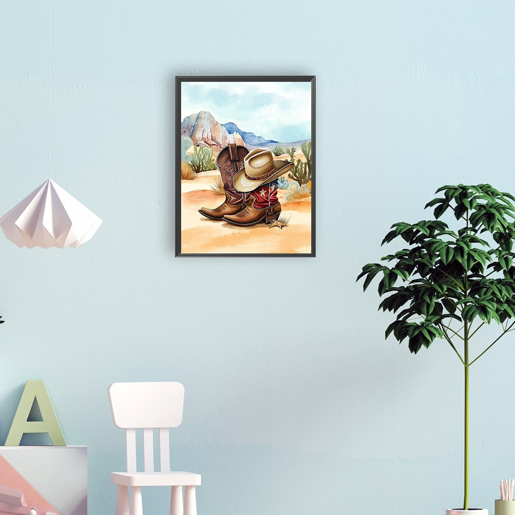 Boots - Full Round Drill Diamond Painting 30*40CM