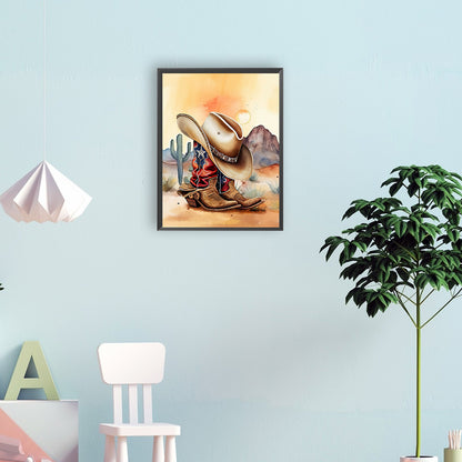 Boots - Full Round Drill Diamond Painting 30*40CM