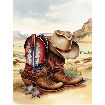 Boots - Full Round Drill Diamond Painting 30*40CM