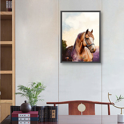 Horse - Full Round Drill Diamond Painting 30*40CM