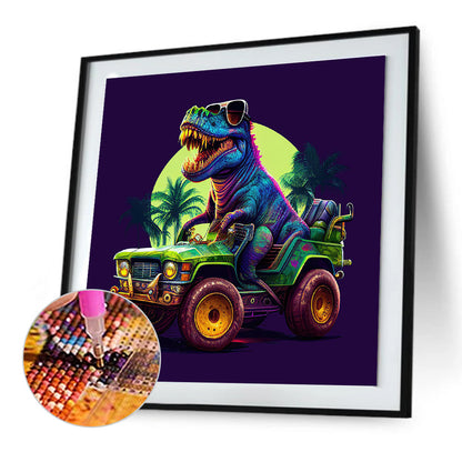 Tyrannosaurus Rex - Full Round Drill Diamond Painting 30*30CM