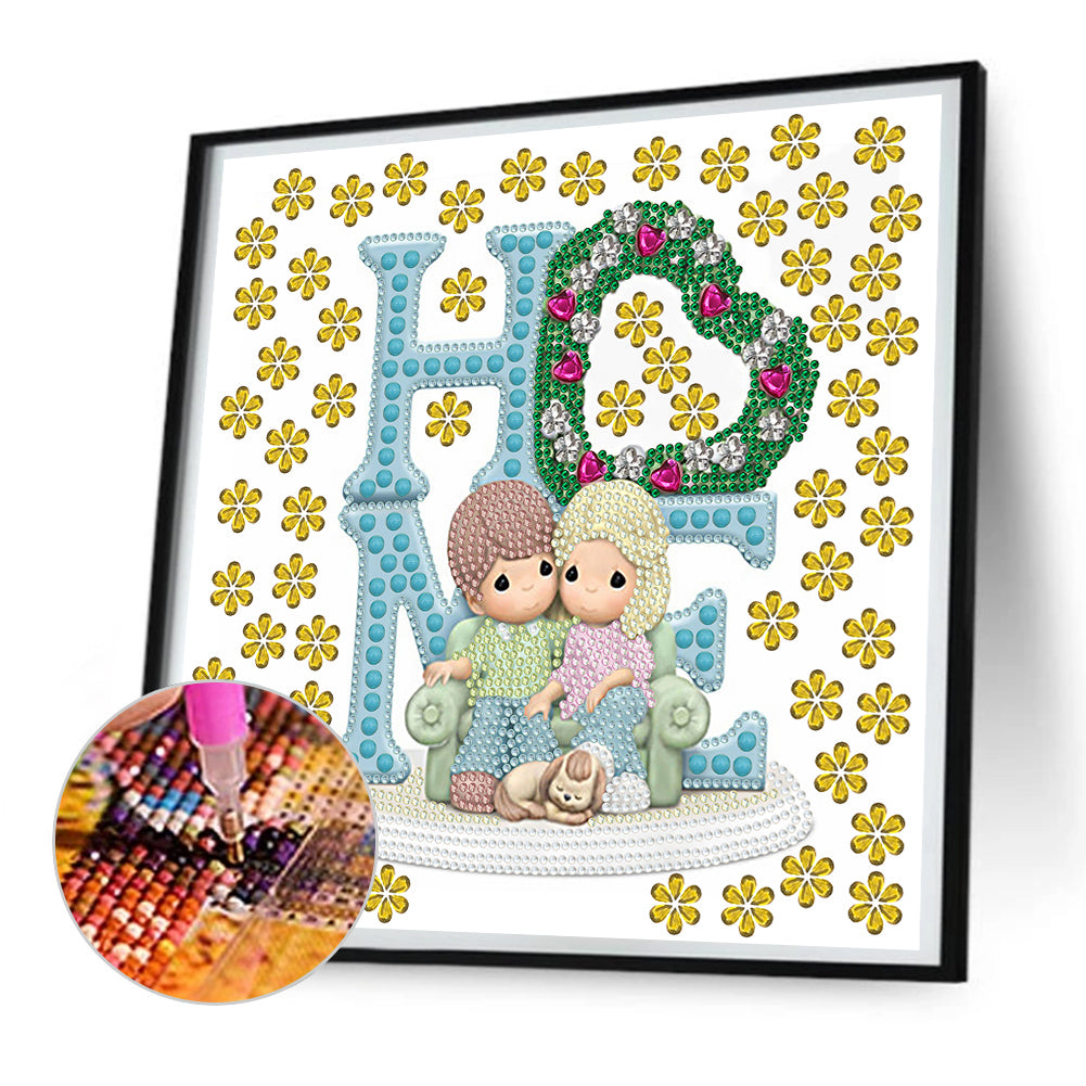 Precious Memory Doll - Special Shaped Drill Diamond Painting 30*30CM