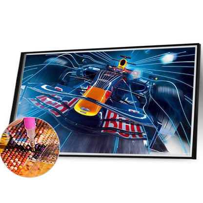 Racing Car - Full Round Drill Diamond Painting 40*30CM