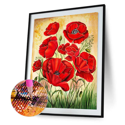 Safflower - Full Round Drill Diamond Painting 40*50CM