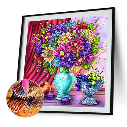 Family Bouquet - Full Round Drill Diamond Painting 35*35CM