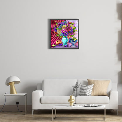 Family Bouquet - Full Round Drill Diamond Painting 35*35CM