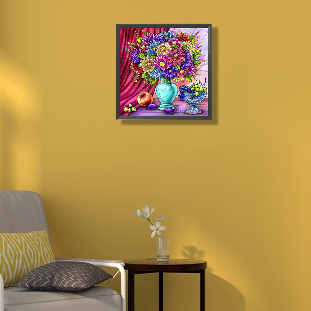 Family Bouquet - Full Round Drill Diamond Painting 35*35CM
