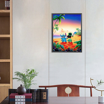 Stitch - Full Round Drill Diamond Painting 30*40CM