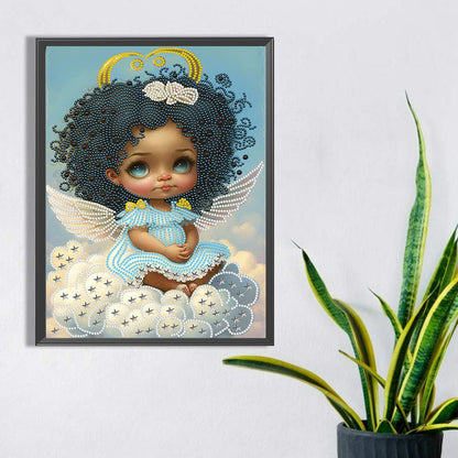 Angel Little Girl - Special Shaped Drill Diamond Painting 30*40CM