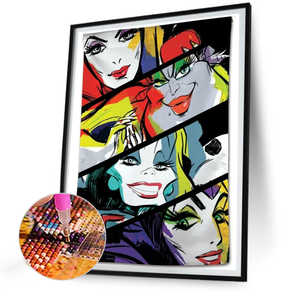 Bad Woman - Full Round Drill Diamond Painting 30*40CM