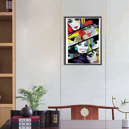 Bad Woman - Full Round Drill Diamond Painting 30*40CM