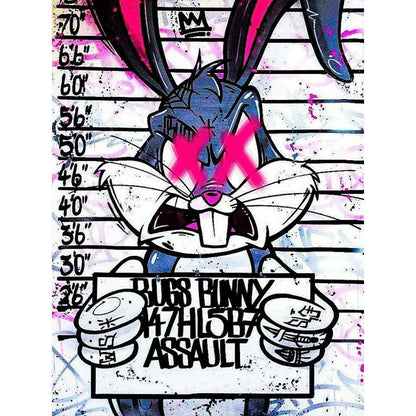 Bugs Bunny - Full Round Drill Diamond Painting 30*40CM