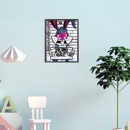 Bugs Bunny - Full Round Drill Diamond Painting 30*40CM