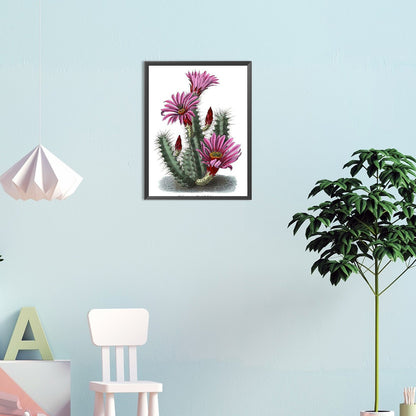 Cactus - Full Round Drill Diamond Painting 30*40CM