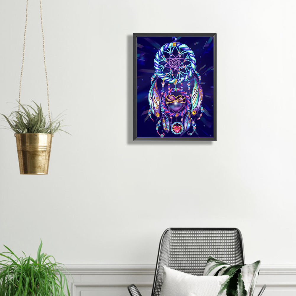 Dream Catcher - Special Shaped Drill Diamond Painting 30*40CM
