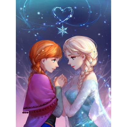 Frozen - Full Round Drill Diamond Painting 30*40CM