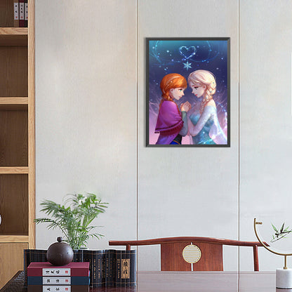 Frozen - Full Round Drill Diamond Painting 30*40CM