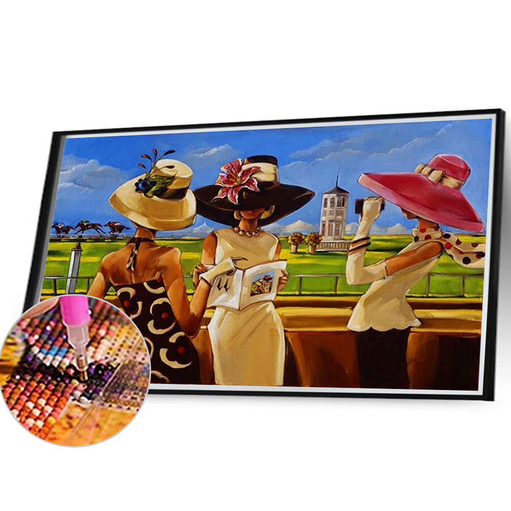 Party Woman - Full Round Drill Diamond Painting 40*30CM