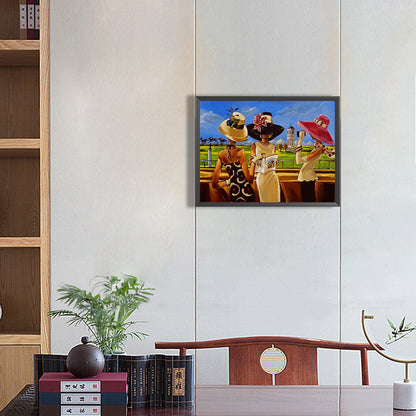 Party Woman - Full Round Drill Diamond Painting 40*30CM