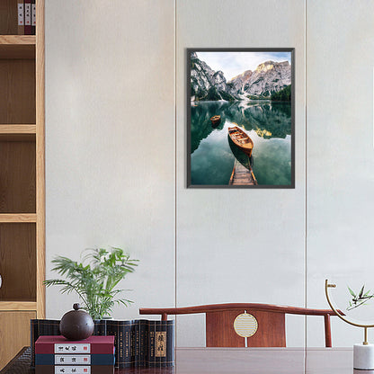 Landscape - Full Round Drill Diamond Painting 30*40CM