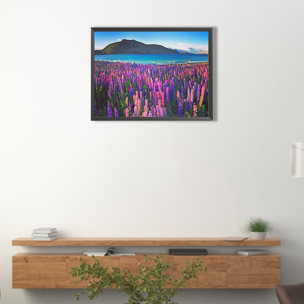 The Flowers - Full Round Drill Diamond Painting 40*30CM