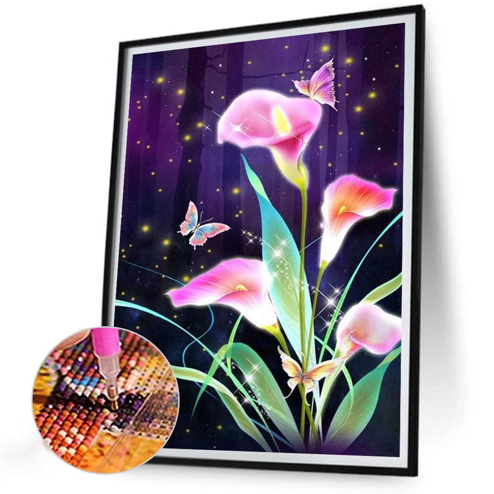 The Flowers - Full Round Drill Diamond Painting 30*40CM