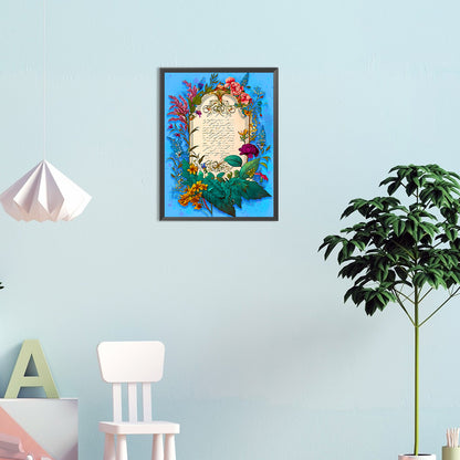 Writer Clip Art - Full Round Drill Diamond Painting 30*40CM