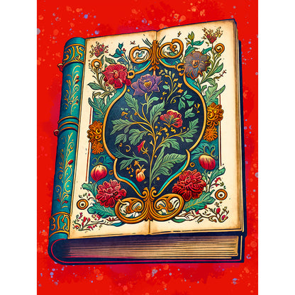 Writer Clip Art - Full Round Drill Diamond Painting 30*40CM