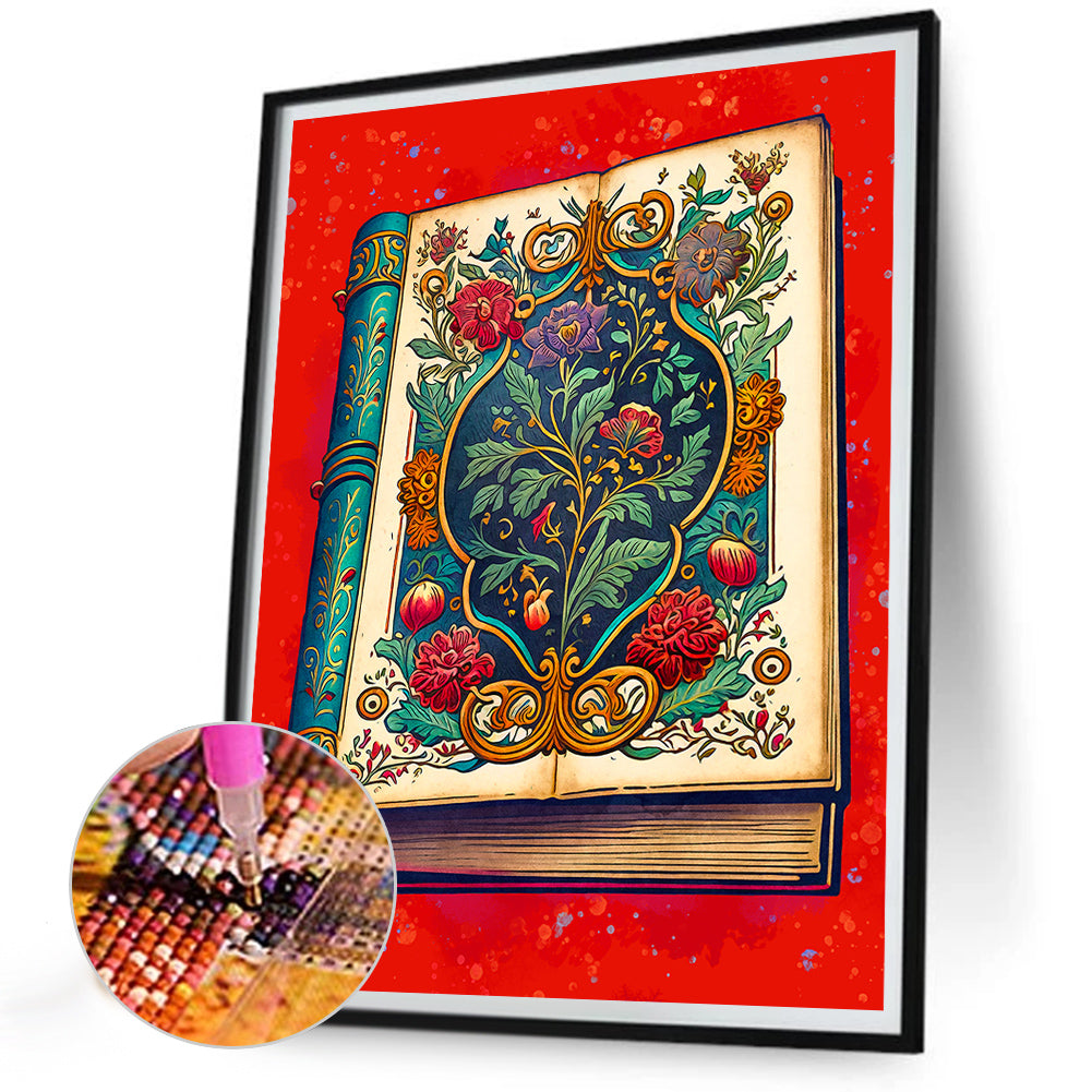 Writer Clip Art - Full Round Drill Diamond Painting 30*40CM