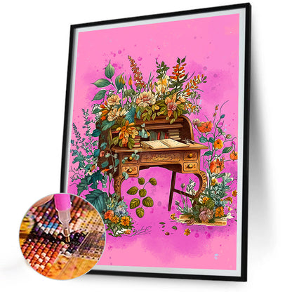 Writer Clip Art - Full Round Drill Diamond Painting 30*40CM