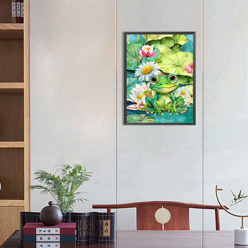 Frog - Full Round Drill Diamond Painting 30*40CM