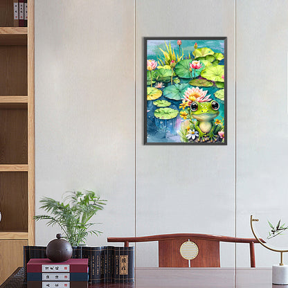 Frog - Full Round Drill Diamond Painting 30*40CM