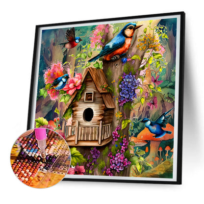 Aviary - Full Round Drill Diamond Painting 30*30CM