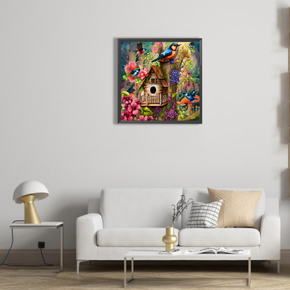 Aviary - Full Round Drill Diamond Painting 30*30CM