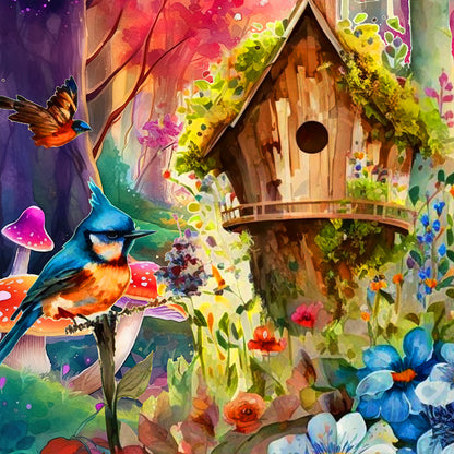 Aviary - Full Round Drill Diamond Painting 30*30CM