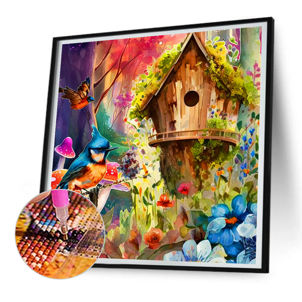 Aviary - Full Round Drill Diamond Painting 30*30CM