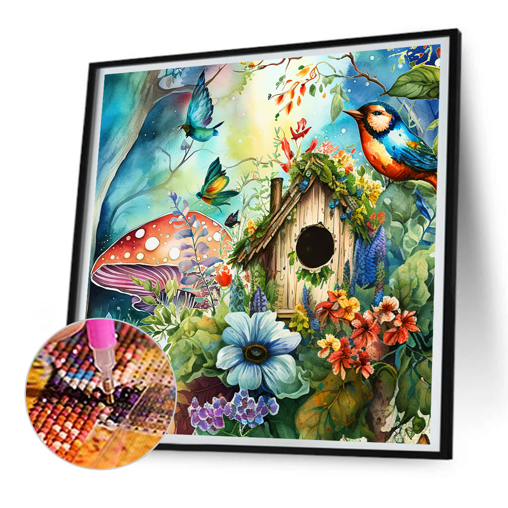 Aviary - Full Round Drill Diamond Painting 30*30CM