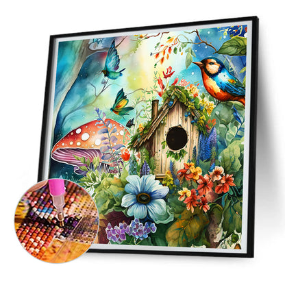 Aviary - Full Round Drill Diamond Painting 30*30CM