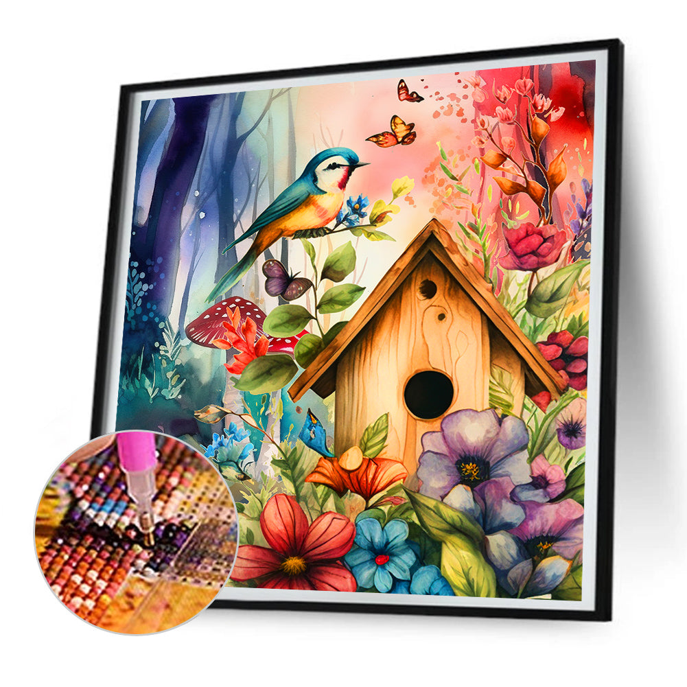 Aviary - Full Round Drill Diamond Painting 30*30CM