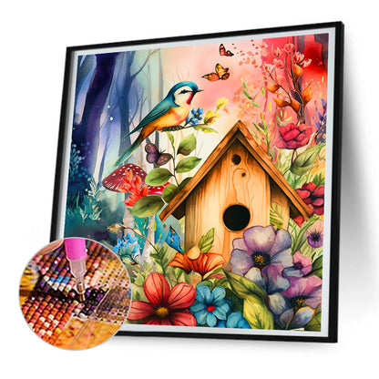 Aviary - Full Round Drill Diamond Painting 30*30CM