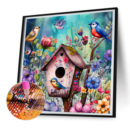 Aviary - Full Round Drill Diamond Painting 30*30CM