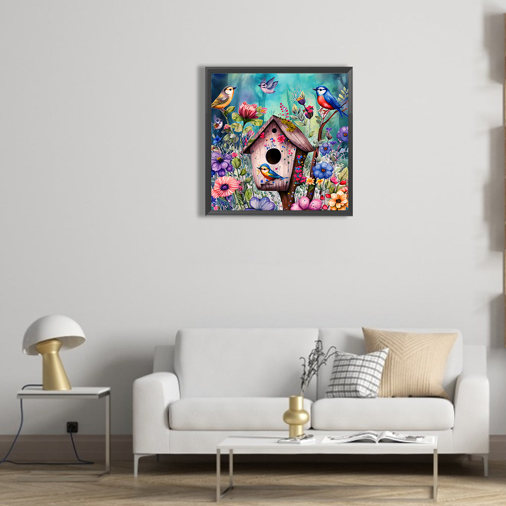 Aviary - Full Round Drill Diamond Painting 30*30CM