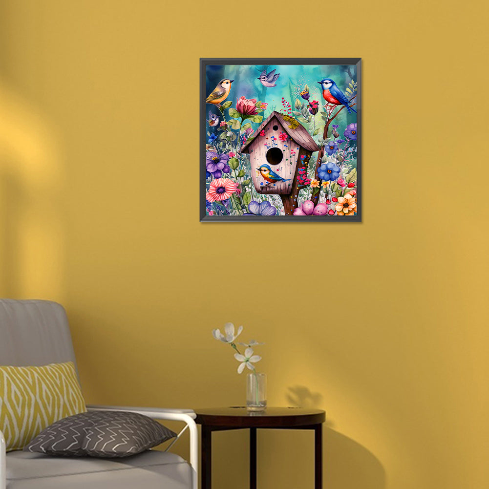 Aviary - Full Round Drill Diamond Painting 30*30CM