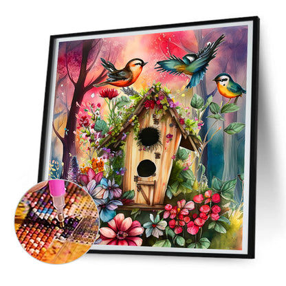 Aviary - Full Round Drill Diamond Painting 30*30CM