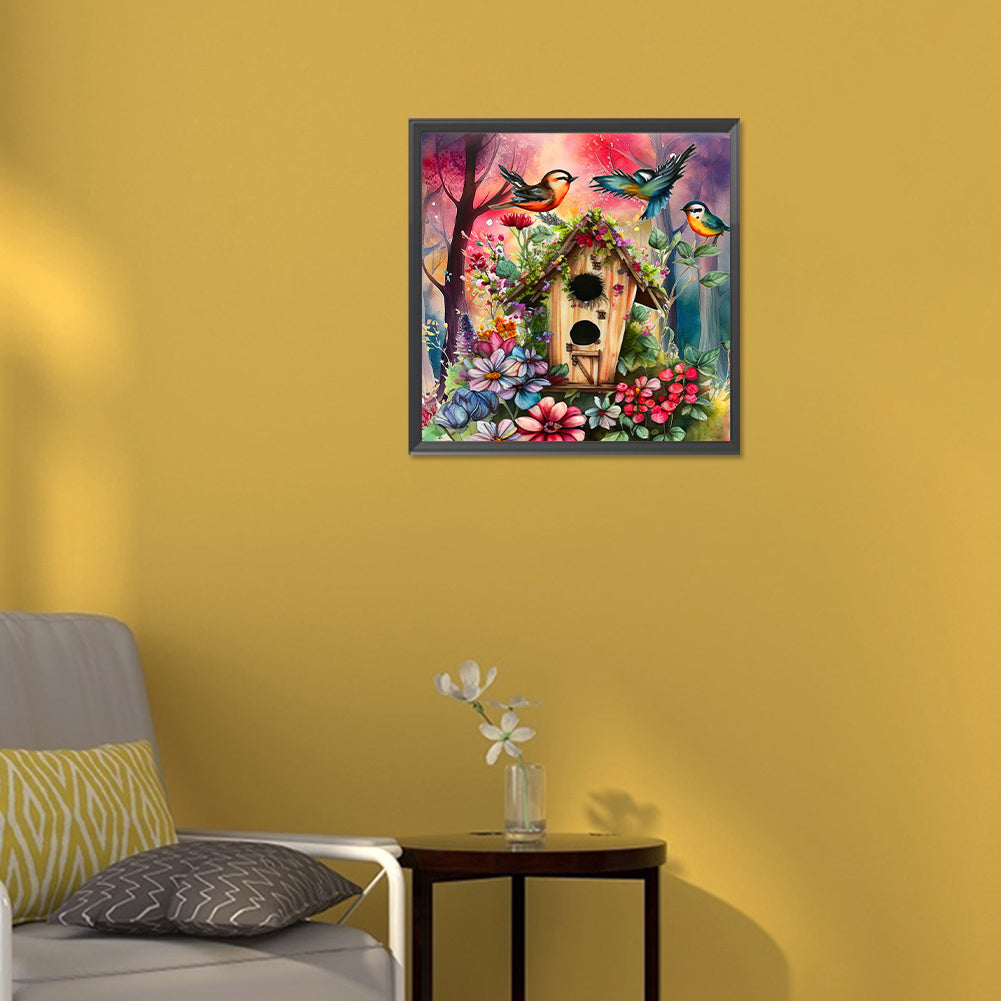 Aviary - Full Round Drill Diamond Painting 30*30CM
