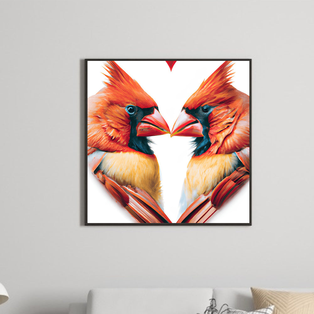 Cardinal - Full Round Drill Diamond Painting 30*30CM