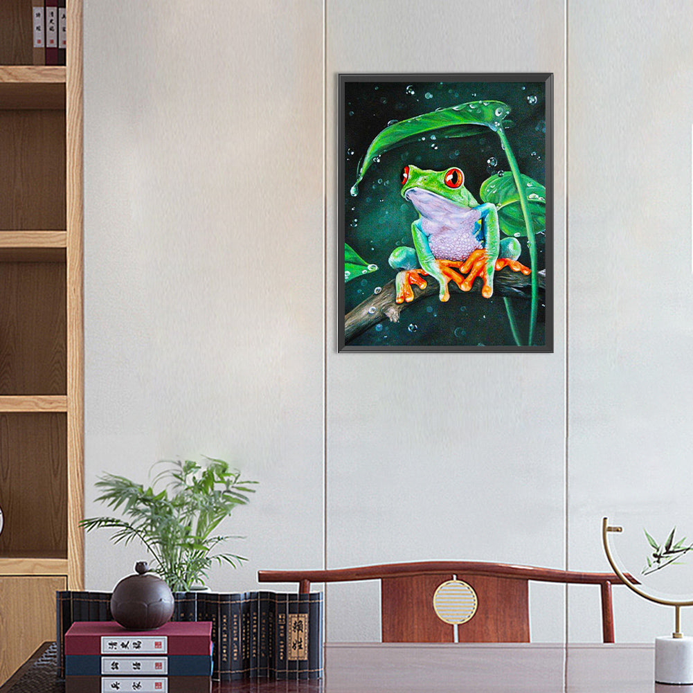 Frog - Full Round Drill Diamond Painting 40*50CM
