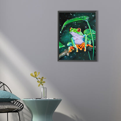 Frog - Full Round Drill Diamond Painting 40*50CM